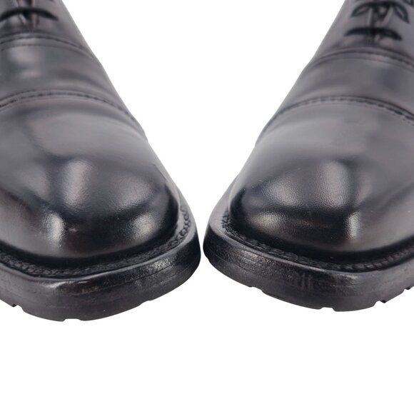 Allen Edmonds Westwood Mens size 10 Black Leather Dress Shoes Captoe Oxfords USA - Picture 11 of 13